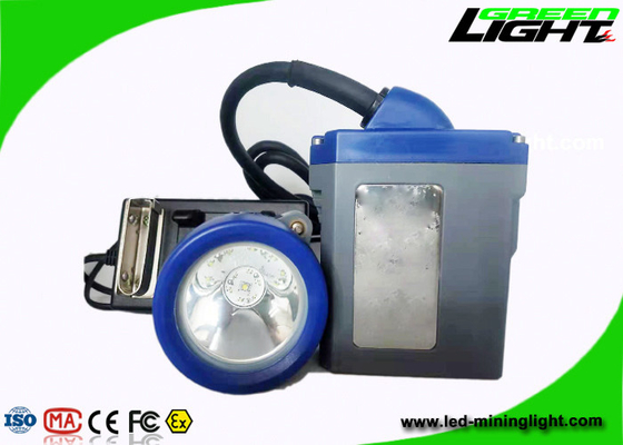 ABS 6.6Ah LED mineros lámpara de casquillo 216lum 10000lux impermeable mineros faro