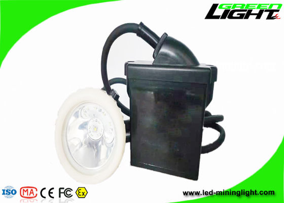 6.6Ah llevó prenda impermeable recargable explosiva anti atada de la ión de litio 10000lux IP67 de la lámpara de casquillo de los mineros