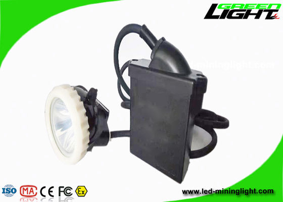 6.6Ah llevó prenda impermeable recargable explosiva anti atada de la ión de litio 10000lux IP67 de la lámpara de casquillo de los mineros
