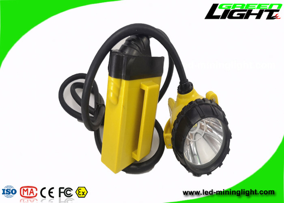25000 taza de iluminación de aluminio SAMSUNG de la batería recargable de Lux Coal Mining Lights Waterproof 10.4Ah