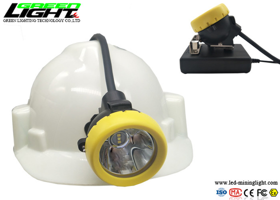 iluminación de la mina de carbón del lon del litio de la lámpara del casco de 6600mAh 216lum LED