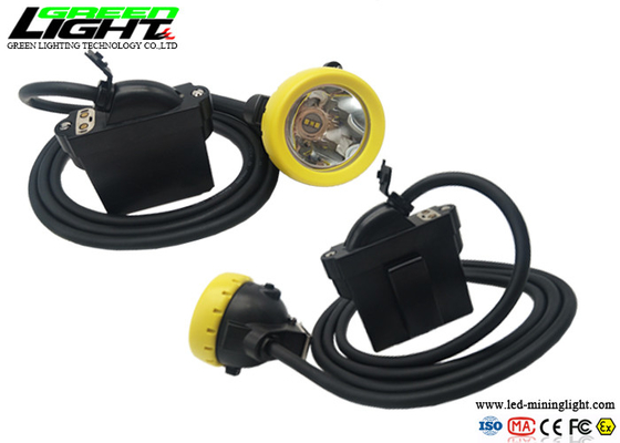 iluminación de la mina de carbón del lon del litio de la lámpara del casco de 6600mAh 216lum LED
