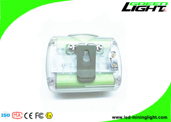 La minería llevada sin cuerda transparente de 13000 Lux enciende el Cree impermeable IP68 llevado con el faro del minero de la pantalla OLED