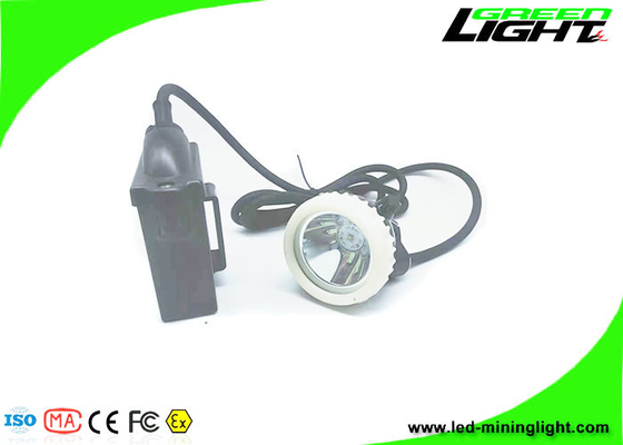 10000Lux LED Miners Cap Lámpara Batería de litio recargable 1.67W 6600mAh ABS PC Impermeable