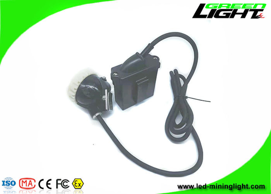 10000Lux LED Miners Cap Lámpara Batería de litio recargable 1.67W 6600mAh ABS PC Impermeable