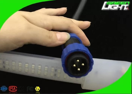 el silicón 2230lum/m llevó el color blanco de la fila doble DC36V/AC110V/220V SMD5050 30W/M de la luz de tira
