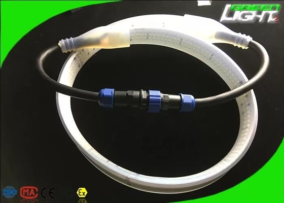 el silicón 2230lum/m llevó el color blanco de la fila doble DC36V/AC110V/220V SMD5050 30W/M de la luz de tira