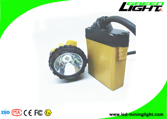 25000Lux 10.4Ah Lámpara de tapa de minería con cable Faros de minería subterránea Taza de iluminación de aluminio