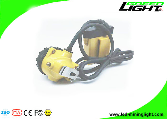 25000Lux 10.4Ah Lámpara de tapa de minería con cable Faros de minería subterránea Taza de iluminación de aluminio