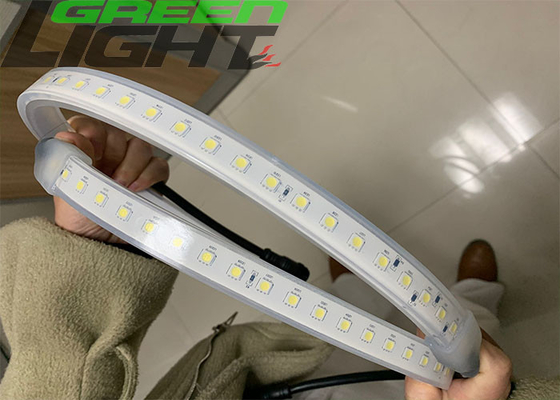 Tira de luces LED de alto brillo multicolor resistente al agua 36 voltios SMD5050 blanco frío para túnel de minería al aire libre