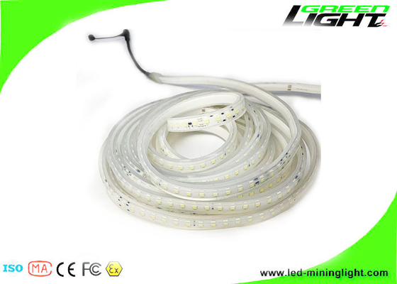 Las luces de tira flexibles brillantes fuertes del silicón LED SMD 5050 DC24V/36V impermeabilizan luces de tira llevadas al aire libre del IP 68