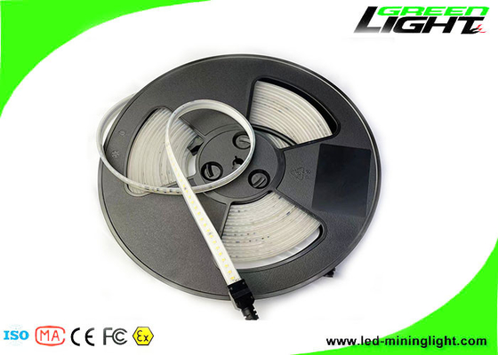 Las luces de tira flexibles brillantes fuertes del silicón LED SMD 5050 DC24V/36V impermeabilizan luces de tira llevadas al aire libre del IP 68