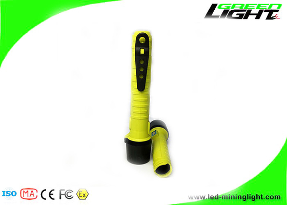 Linterna LED a prueba de explosiones IP68 CREE LED 10W 4.4Ah Proyector de luz de antorcha recargable para caza de minas subterráneas