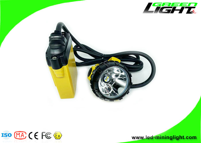 Los mineros a prueba de explosiones capsulan faro de la explotación minera de 3W Cree Led de la batería de la prenda impermeable 10400Ah SAMSUNG del lux IP68 de la lámpara 25000 el mejor
