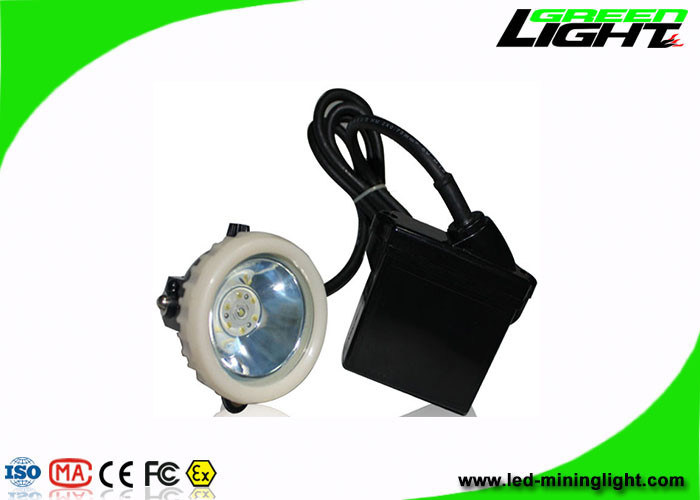 6.6Ah llevó prenda impermeable recargable explosiva anti atada de la ión de litio 10000lux IP67 de la lámpara de casquillo de los mineros