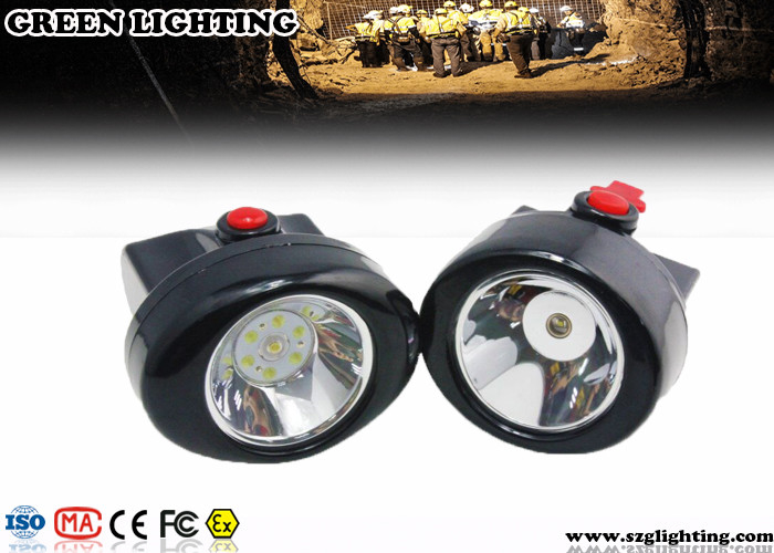 El casquillo de la explotación minera de la seguridad LED de GL2.5-C enciende 2.8AH 6000 el estilo sin cuerda IP67 del lux 230mA