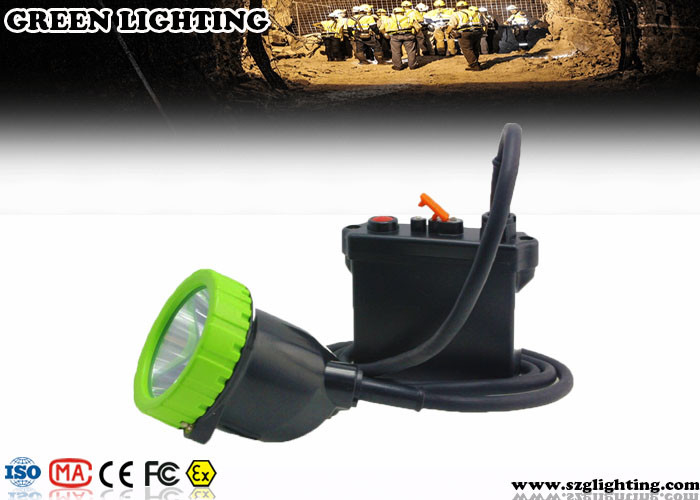 El color de IP67 11.2Ah 5W Cree Mining Cap Lights Four que encendía ATEX aprobó