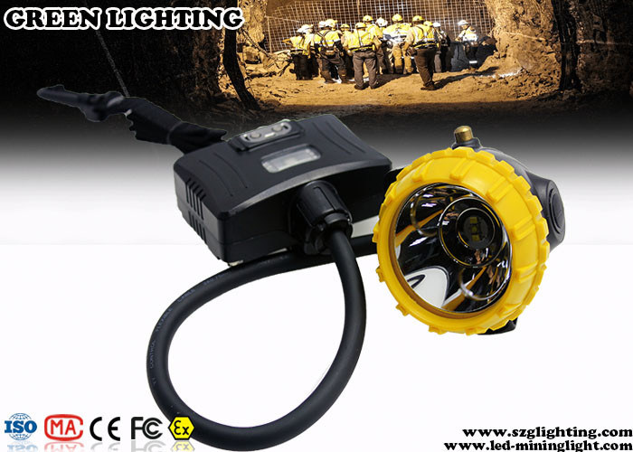 De encargo semi - el casquillo minero atado enciende 10000 horas de vida 3.7V 15000 lux