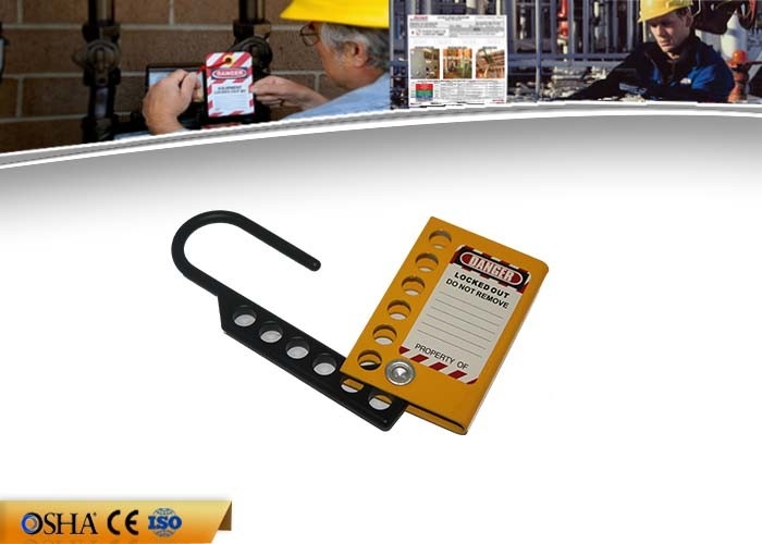 grillo de aluminio 5 milímetros gruesos de 50 * 116 del milímetro del cierre de Tagout candados del cerrojo 6pcs