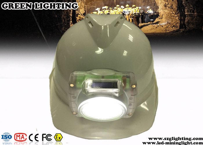 Explotación minera sin cuerda 13000 Lux Brightness de la lámpara de casquillo IP68 poder de la lámpara de 3 vatios