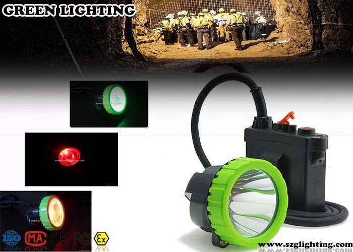 50000 Lux Led Headlamp Rechargeable, lámpara de casquillo de 4 del color mineros de la iluminación