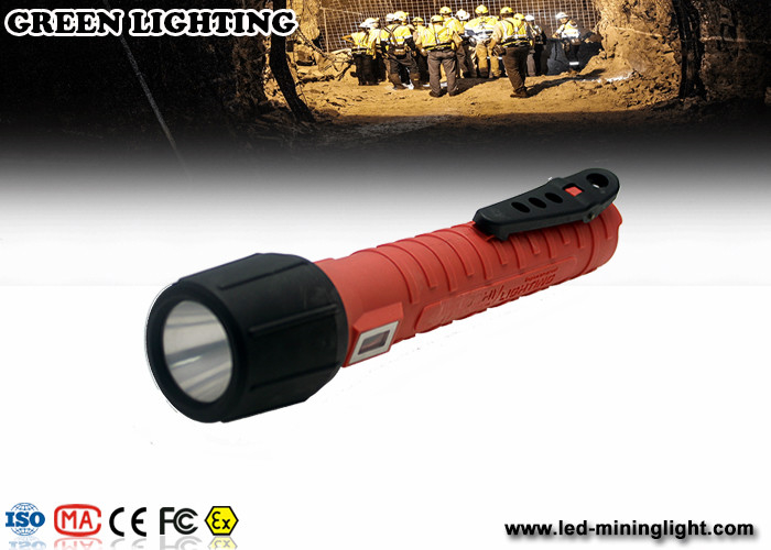 linterna del exproof de la batería de 6Ah 3.7V, ex prueba del Cree LED que enciende color modificado para requisitos particulares