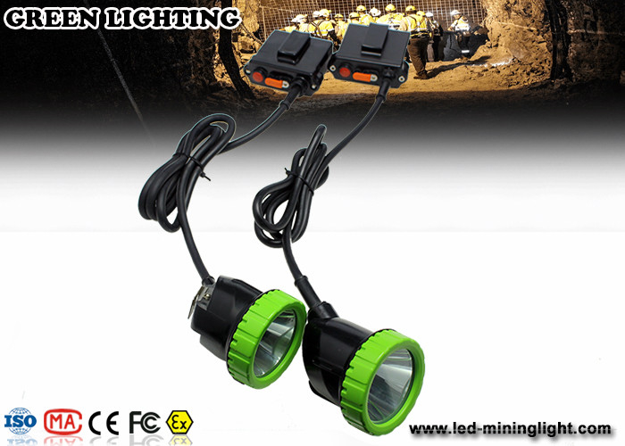Faro recargable minero atado a prueba de explosiones de la explotación minera de la lámpara de casquillo 5W 50000lux LED