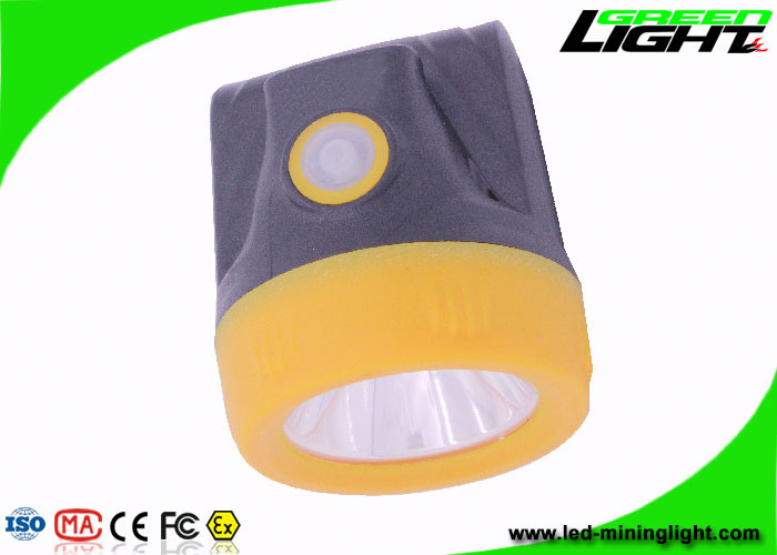 Faro recargable impermeable de los mineros IP68 10000 lux con la cáscara colorida y 220g fácil llevar