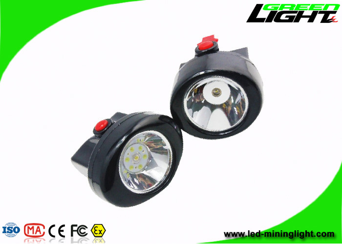 Luz a prueba de agua 4000 recargables Lux For Hiking And Mining del casco IP67