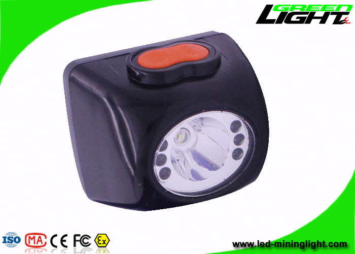 Explotación minera industrial 8000 recargables ligeros Lux High Beam Black Color del LED con la pantalla digital impermeable con la cuerda de la seguridad