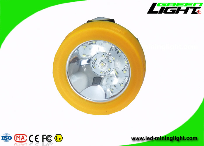 peso recargable del faro 170g de los mineros del brillo 10000lux con Shell colorido