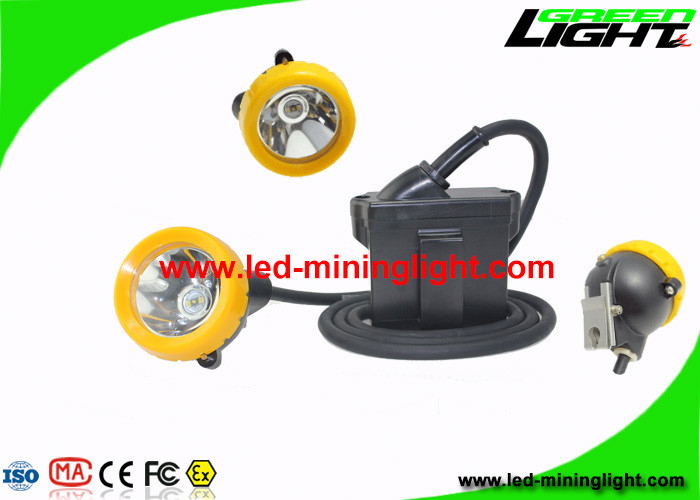 Energía baja que advierte el color amarillo/negro de la lámpara de mineros del LED para la seguridad de subterráneo