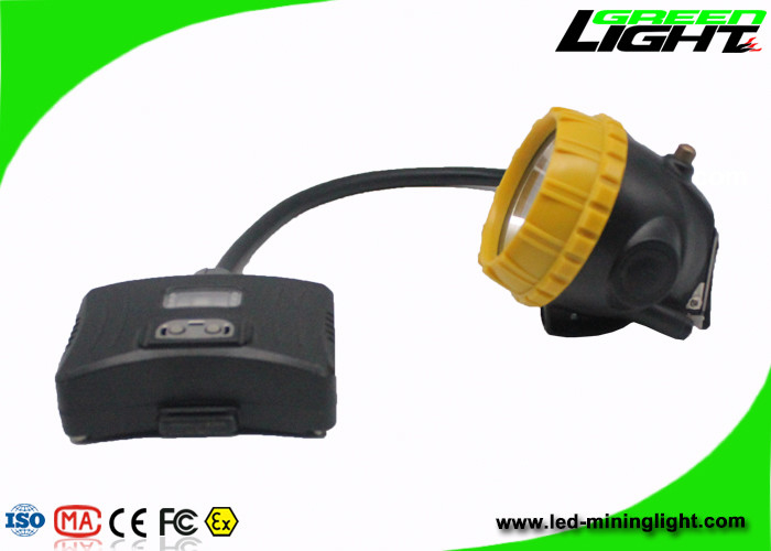 la explotación del cabón grande de la capacidad 6.4Ah enciende la linterna de casco semi atada explosiva anti IP68