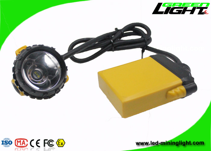 10.4Ah capacidad grande LED que mina la linterna de casco atada ligera de la batería IP68 de SAMSUANG