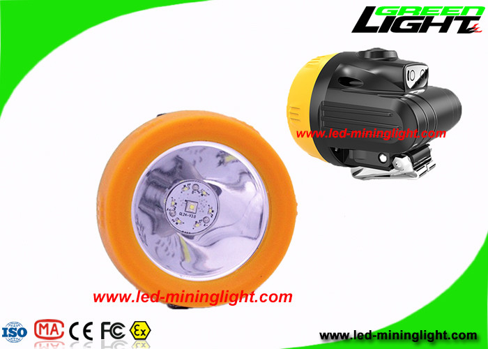 Peso ligero 10000 Lux Economic Coal Mining Headlamp con el haz alto-bajo del cargador USB