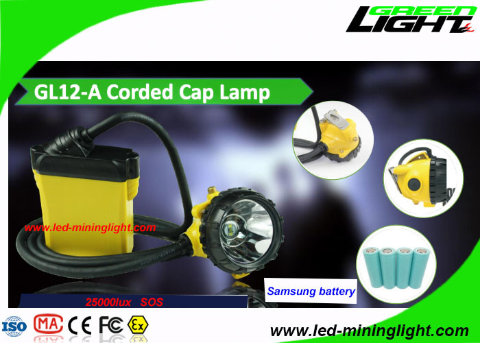 Resistente a los choques ligero de los únicos del diseño 25000 mineros de Lux Cree LED con el vidrio endurecido cable