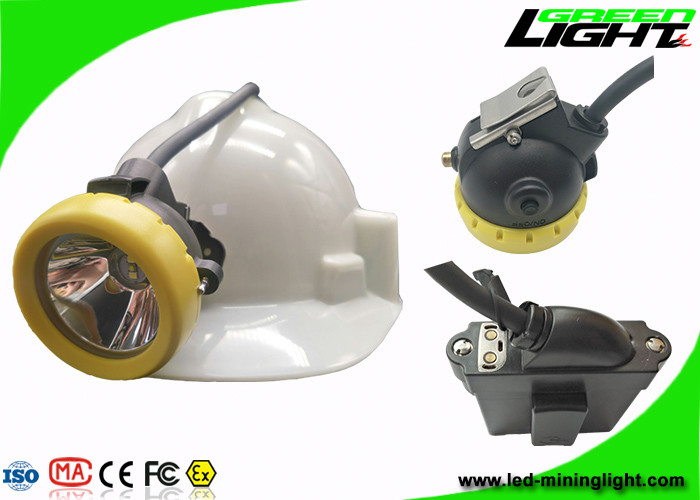 luz llevada recargable 7.8Ah Li - Ion Battery IP68 450mA del casco de 216lum 10000lux
