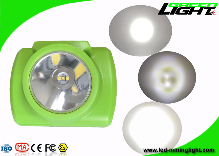 Pequeñas lámparas de casquillo de los mineros GLC-6 13000lux sin cuerda IP68 con ángulo ligero óptico