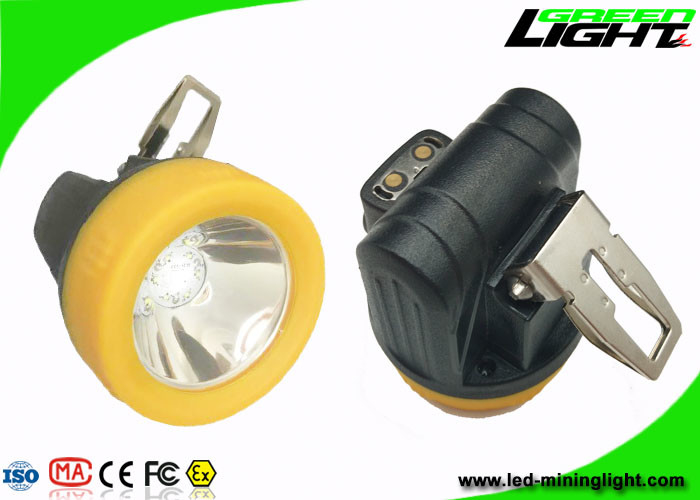 Batería de carga magnética del tamaño IP68 3.8Ah de Cap Lamp Small del minero de subterráneo 10000lux