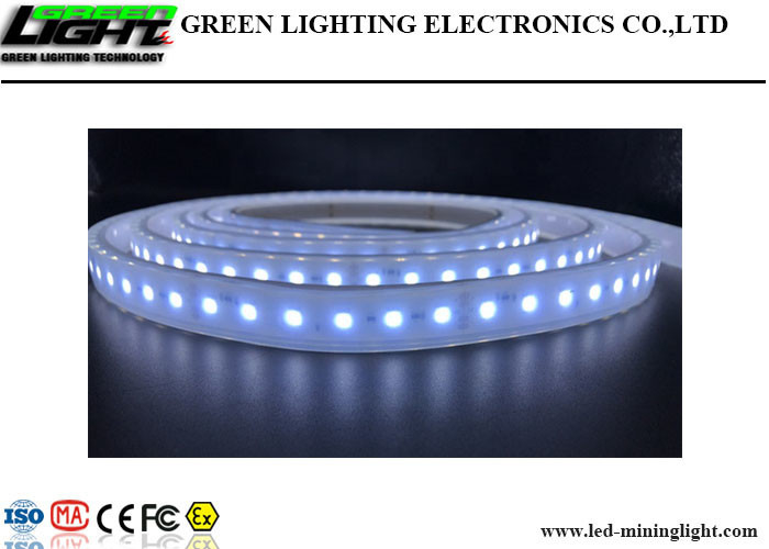 Blanco fresco flexible a prueba de explosiones del alto brillo de las luces de tira del LED para la explotación minera de subterráneo