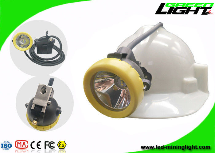 Luces mineras de cuidado 7.8Ah Li del casquillo de la energía baja - hora laborable de Ion Battery With 18hours