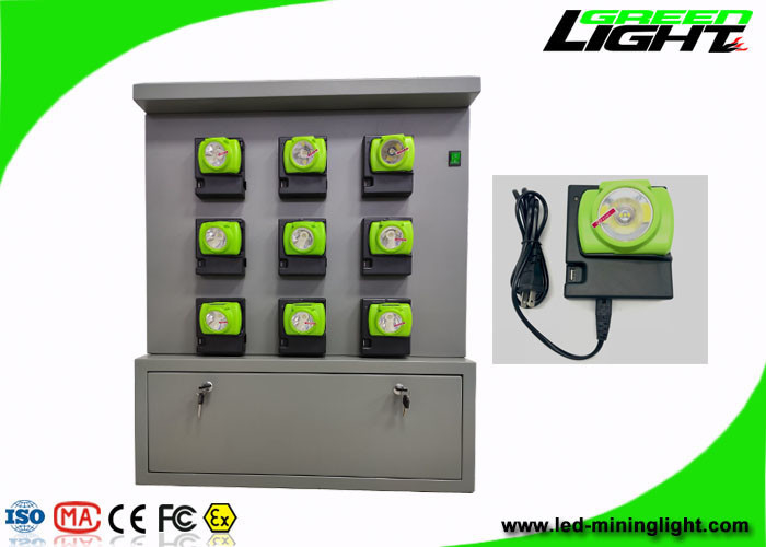El cargador lateral doble atormenta el casquillo minero sin cuerda enciende 18 series de las unidades 5V 2A GLC-6