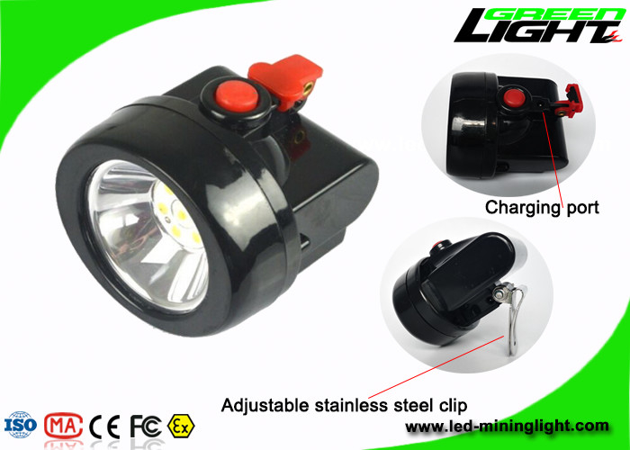 Batería industrial de la lámpara 2.8Ah de mineros del casco de la explotación minera sin cuerda recargable de la luz