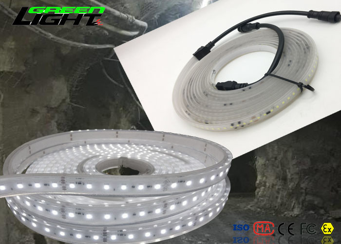5050 luces de tira llevadas con pilas flexibles del Rgb al aire libre con multicolor