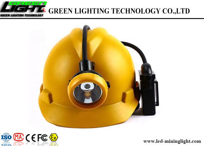 brillo fuerte sin cuerda de la lámpara de casquillo de los mineros de la batería 6.6Ah 3.7V con el cargador USB