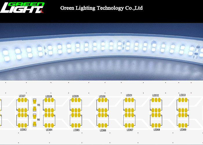 Baja tensión AC220V SMD5050 LED los 2000lum/m ligeros lineares
