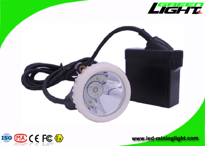 luces portátiles principales KL5LM de la explotación minera de la lámpara 3.7V LED de los mineros de 216lum 450mA LED