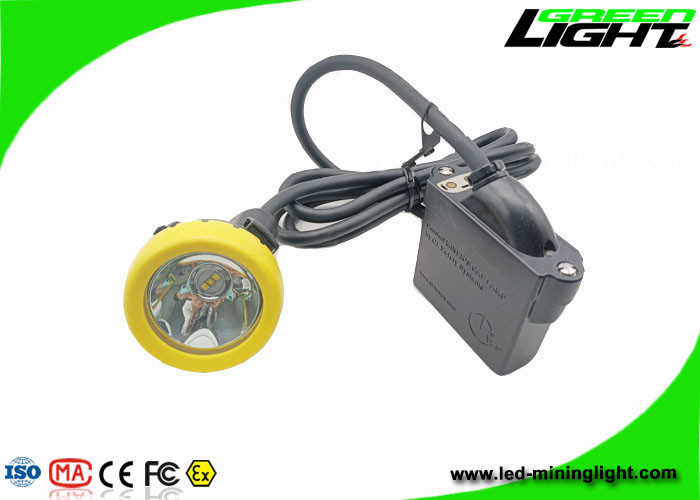 Minero Led Cap Lamp 20hs atado 216Lum de IP68 1.65W 450mA