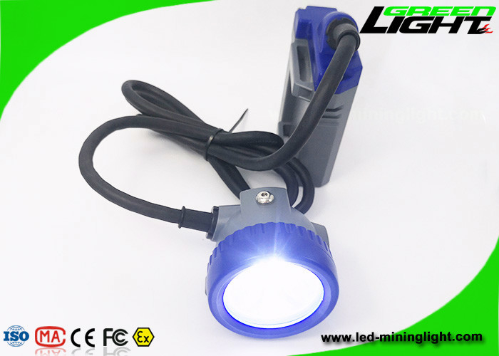 Lámpara de casquillo minera atada de IP68 1.11W 10000lux 6.6Ah recargable