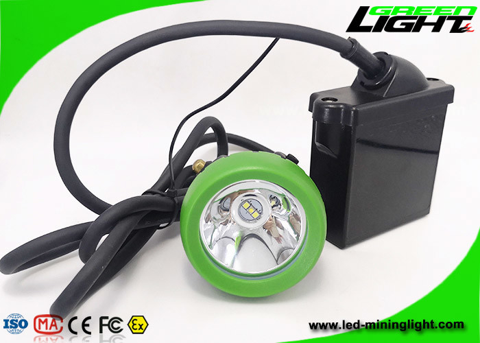 lámpara carbonífera subterráneo ligera 1.67W LED de la explotación minera atada de 10000lux 7.8Ah